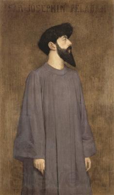 Alexandre Seon Portrait of Peladan (mk19) Spain oil painting art
